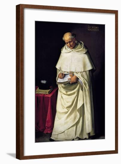 Fray Pedro Machado-Francisco de Zurbarán-Framed Giclee Print