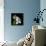 Frayed Tulips-Magda Indigo-Framed Premier Image Canvas displayed on a wall