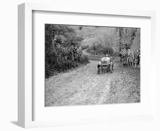 Frazer-Nash Boulogne Vitesse of RL Bellamy taking part in the Inter-Varsity Trial, 1930-Bill Brunell-Framed Photographic Print