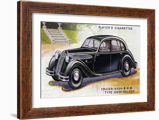 Frazer-Nash Saloon-null-Framed Art Print