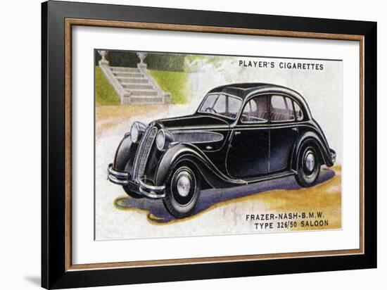 Frazer-Nash Saloon-null-Framed Art Print