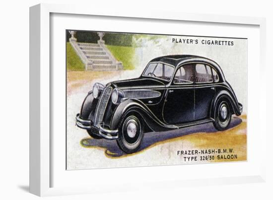 Frazer-Nash Saloon-null-Framed Art Print