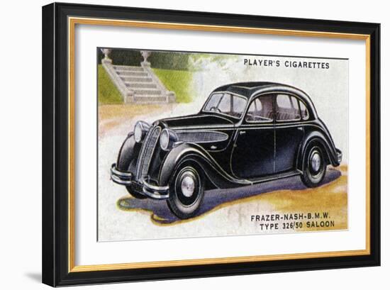 Frazer-Nash Saloon-null-Framed Art Print