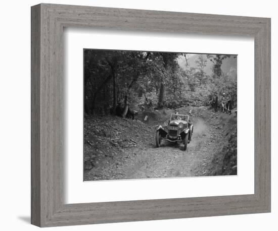 Frazer-Nash Sportop taking part in a motoring trial, c1930s-Bill Brunell-Framed Photographic Print