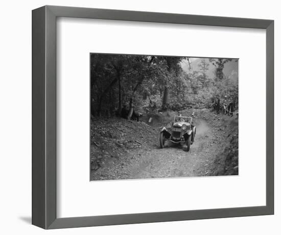Frazer-Nash Sportop taking part in a motoring trial, c1930s-Bill Brunell-Framed Photographic Print