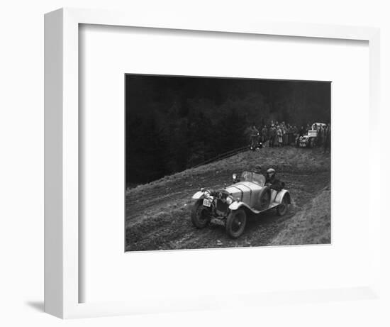 Frazer-Nash Super Sports of KM Roberts competing in the MCC Edinburgh Trial, 1938-Bill Brunell-Framed Photographic Print