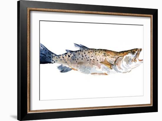 Freckled Trout II-Emma Scarvey-Framed Art Print