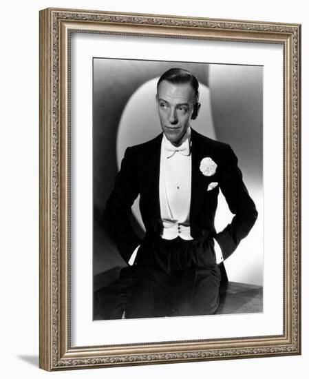 Fred Astaire at the Time of Roberta, 1935-null-Framed Photo