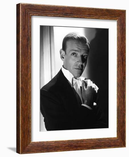 FRED ASTAIRE (b/w photo)-null-Framed Photo