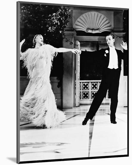 Fred Astaire & Ginger Rogers-null-Mounted Photo