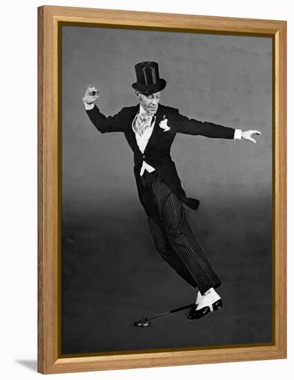 Fred Astaire in Top Hat, Tails and Spats, Dancing "Puttin' on the Ritz" for "Blue Skies"-Bob Landry-Framed Premier Image Canvas