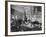 Fred Bays Sitting at His Desk at the Democratic State Headquarters-Hansel Mieth-Framed Premium Photographic Print