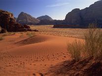 Desert at Wadi Rum, Jordan, Middle East-Fred Friberg-Framed Premier Image Canvas
