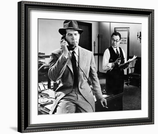 Fred MacMurray, Double Indemnity (1944)-null-Framed Photo