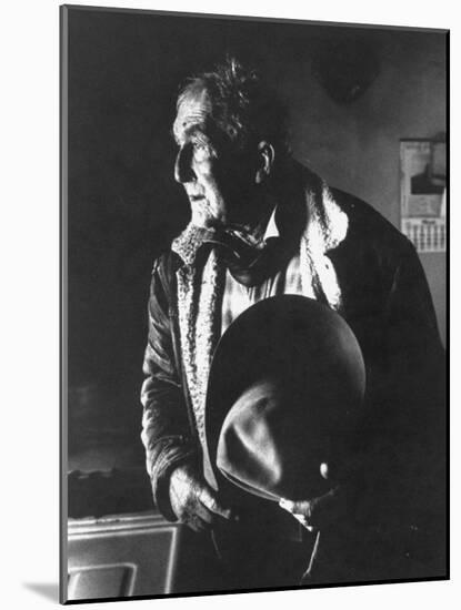 Fred Martin, 85 Year Old Cowboy from New Mexico, in Paucho Villa's Army-John Loengard-Mounted Photographic Print