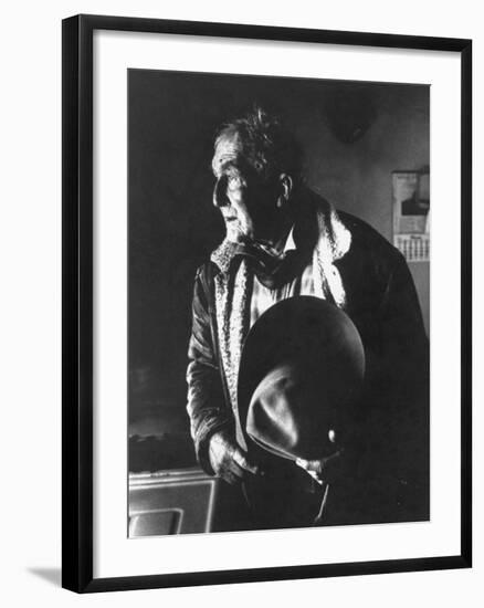 Fred Martin, 85 Year Old Cowboy from New Mexico, in Paucho Villa's Army-John Loengard-Framed Photographic Print