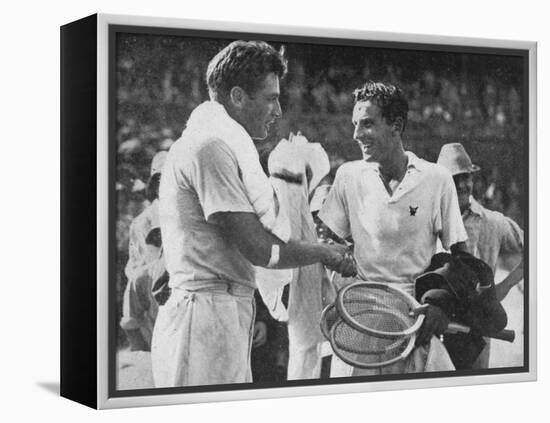 Fred Perry and FX Shields, 1934-Sport & General-Framed Premier Image Canvas