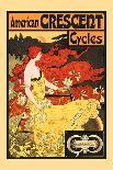 American Crescent Cycles-Fred Ramsdell-Stretched Canvas