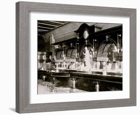 Fred Schiek Co. Bar, Minneapolis, Minn.-null-Framed Photo