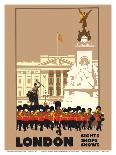 London - by London & North Eastern Railway (LNER) - Guards, Buckingham Palace-Fred Taylor-Framed Art Print