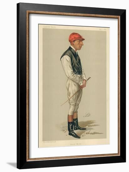 Fred Webb, 10 August 1889, Vanity Fair Cartoon-Liborio Prosperi-Framed Giclee Print