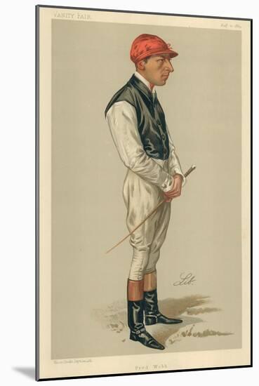 Fred Webb, 10 August 1889, Vanity Fair Cartoon-Liborio Prosperi-Mounted Giclee Print