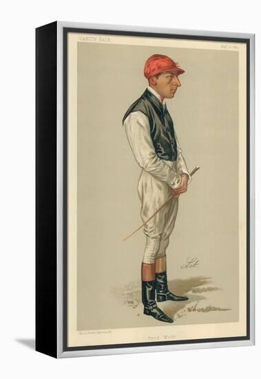 Fred Webb, 10 August 1889, Vanity Fair Cartoon-Liborio Prosperi-Framed Premier Image Canvas