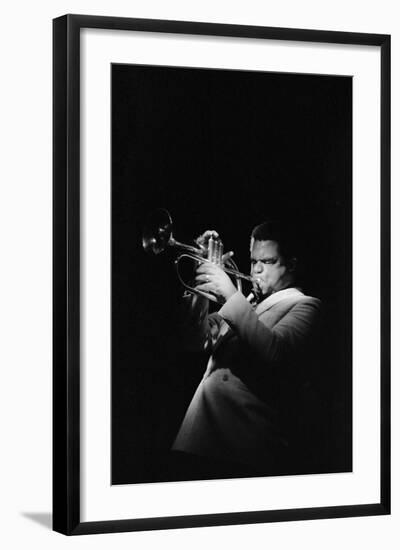 Freddie Hubbard, Ronnie Scotts, Soho, London, 1981-Brian O'Connor-Framed Photographic Print