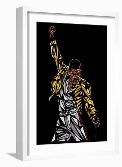 Freddie Mercury-Cristian Mielu-Framed Premium Giclee Print