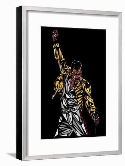 Freddie Mercury-Cristian Mielu-Framed Premium Giclee Print