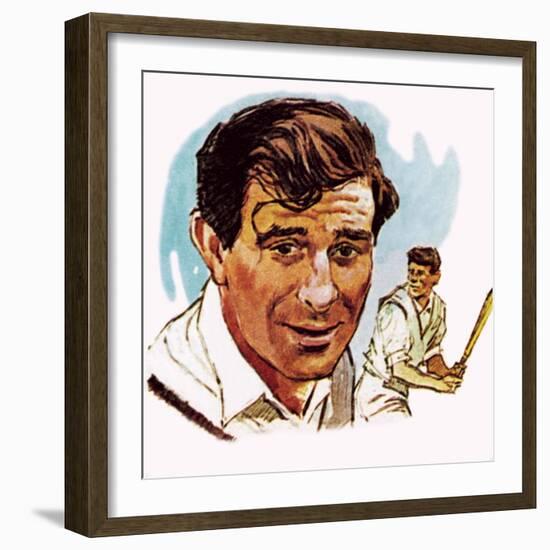 Freddie Trueman-English School-Framed Giclee Print