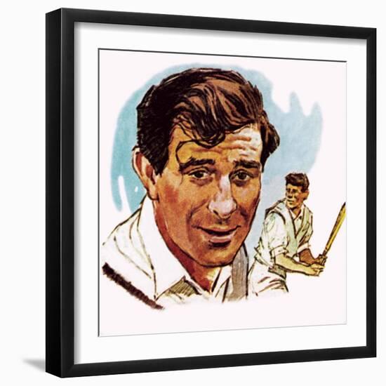 Freddie Trueman-English School-Framed Giclee Print