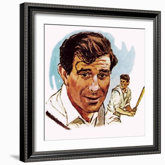 Freddie Trueman-English School-Framed Giclee Print