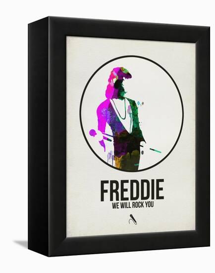 Freddie Watercolor-David Brodsky-Framed Stretched Canvas