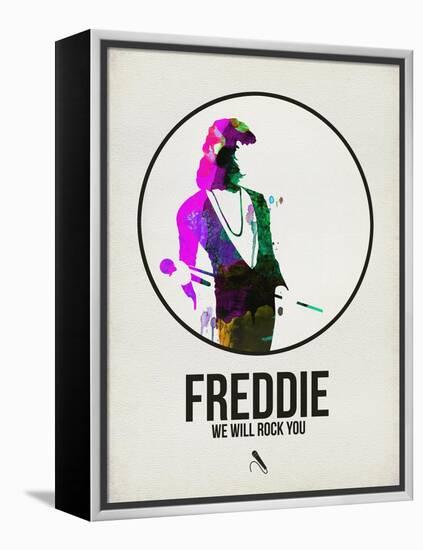 Freddie Watercolor-David Brodsky-Framed Stretched Canvas