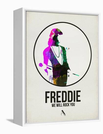 Freddie Watercolor-David Brodsky-Framed Stretched Canvas