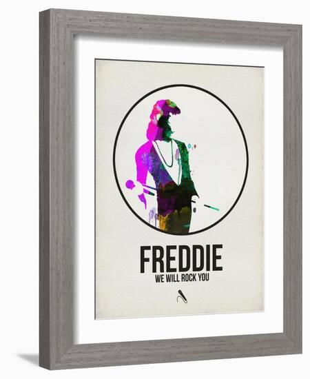 Freddie Watercolor-David Brodsky-Framed Art Print