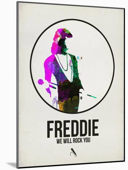 Freddie Watercolor-David Brodsky-Mounted Art Print