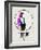 Freddie Watercolor-David Brodsky-Framed Art Print