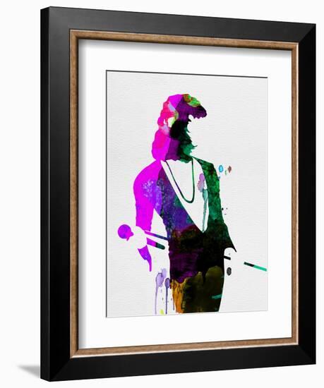 Freddie Watercolor-Lora Feldman-Framed Premium Giclee Print