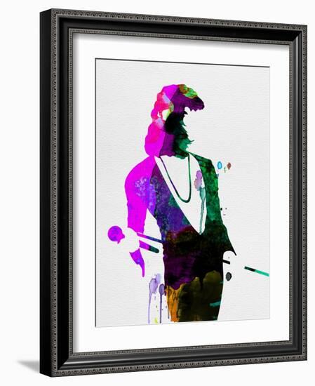 Freddie Watercolor-Lora Feldman-Framed Art Print