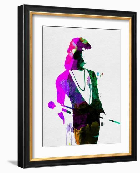 Freddie Watercolor-Lora Feldman-Framed Art Print