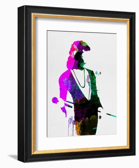 Freddie Watercolor-Lora Feldman-Framed Art Print