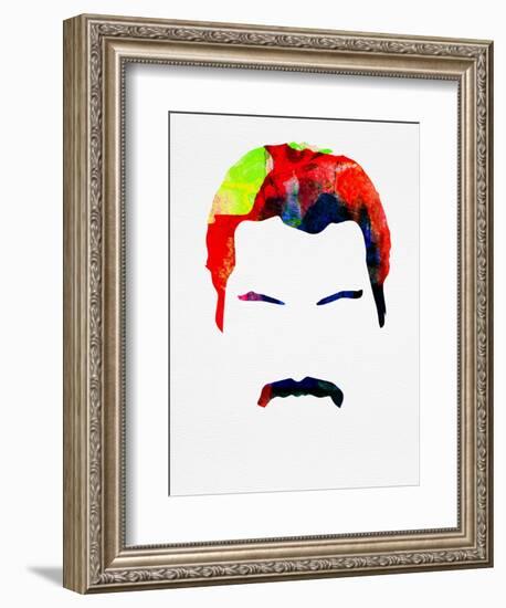 Freddie Watercolor-Lora Feldman-Framed Art Print