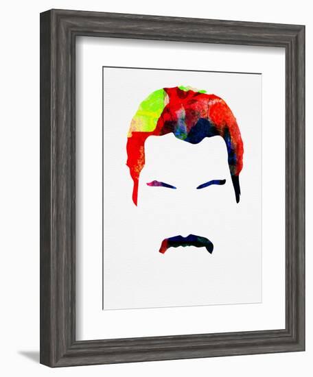 Freddie Watercolor-Lora Feldman-Framed Art Print