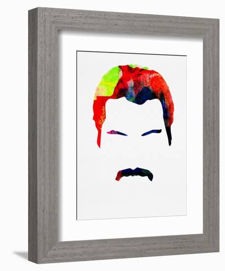 Freddie Watercolor-Lora Feldman-Framed Art Print