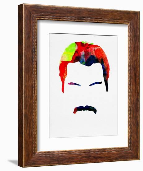 Freddie Watercolor-Lora Feldman-Framed Art Print