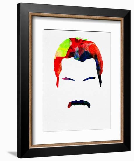 Freddie Watercolor-Lora Feldman-Framed Art Print