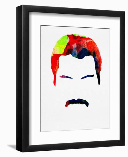 Freddie Watercolor-Lora Feldman-Framed Art Print