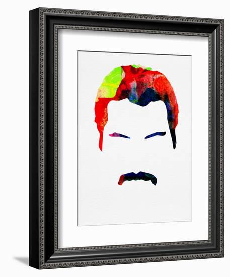 Freddie Watercolor-Lora Feldman-Framed Art Print